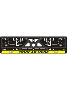 Frames for Number plate - Personalized 